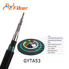 GYTA53 Armored Fiber Optic Cable Underwater Direct Buried Double Sheath 4-288Core Single Mode