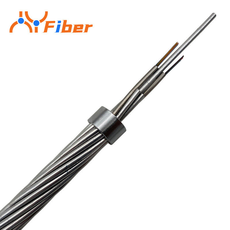 Single Mode OPGW Fiber Optic Cable 50150 Power Cable Cross Section 48Core 12Core
